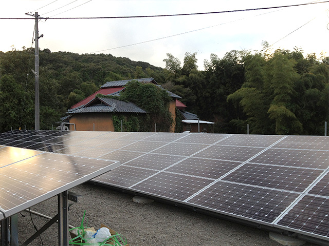 太陽光発電システム 施工